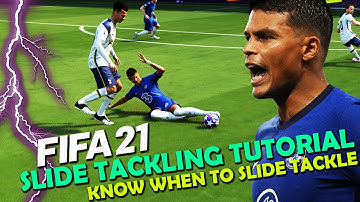 How to TIME SLIDE TACKLES in FIFA 21 | SLIDE TACKLE at the RIGHT TIME | FIFA 21 DEFENDING TUTORIAL