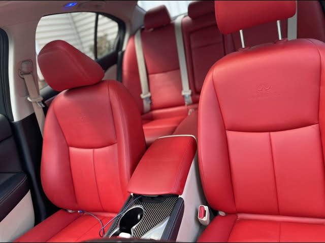 DYEING BMW E90 BLACK LEATHER SEATS TO RED *AMAZING TRANSFORMATION!* 