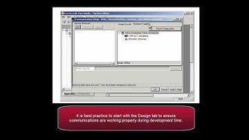 PanelView Plus & FactoryTalk View ME Introduction - Set Up Communications within an Application