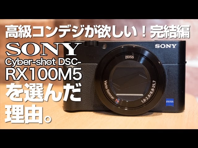 sony rx100m5コンデジ