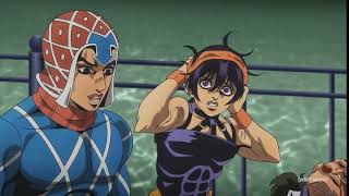 The Gang Beats Up A Random Man (JoJos Bizzare Adventure: Golden Wind English Dub)