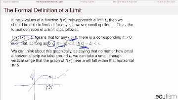 Calculus I - Epsilon-Delta Limits I - PREVIEW of Lesson 11