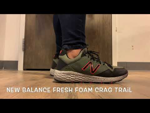 women's new balance fresh foam crag v1 trail running shoes