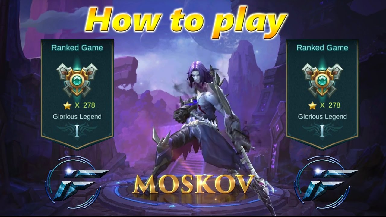 Mobile Legends - Ep.43: [REPLAY] LEGENDARY KILL!!! MOSKOV Full ASPD and  CRIT Item Build and Gameplay 
