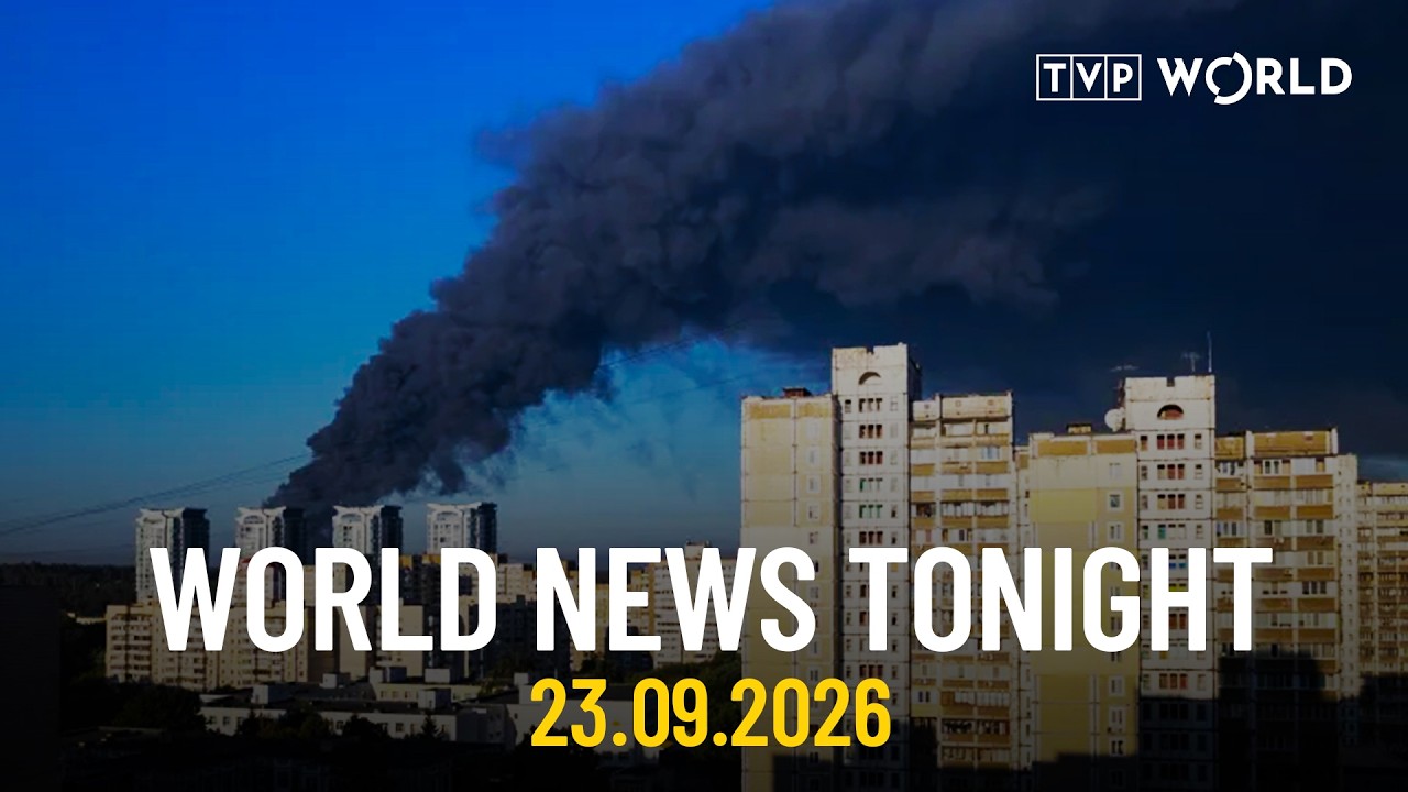 Central Kyiv hit by major Russian daytime drone attack | World News Tonight