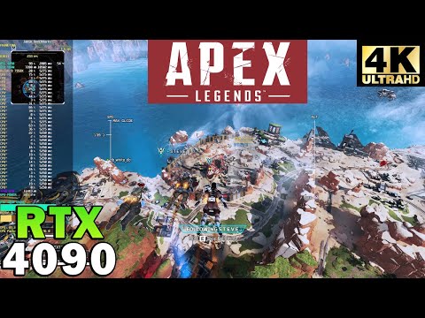 Apex Legends 4K | RTX 4090 | Ryzen 9 7950X | Max & Low Settings