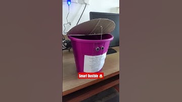 Smart Dustbin DIY #smartgadgets #smartdustbin #smarthouse #electrocse