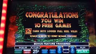 Wild Life!       --BONUS--      10 Free Spins