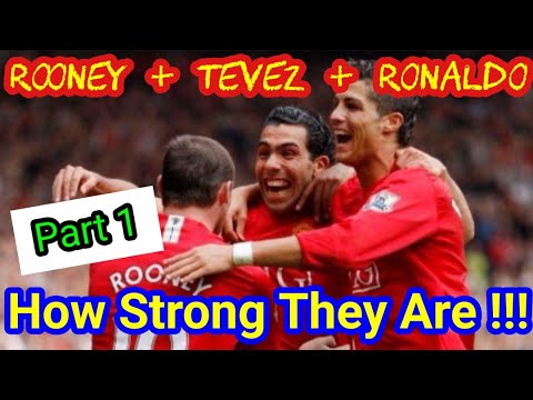 Part 1 | Ronaldo | Rooney | Tevez | All Goals | 2007 - 2008