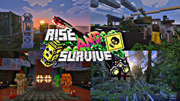 Rise and Survive Mcpe Zombie Apocalypse 21.1+ (Addon showcase)