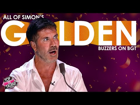 ALL of Simon Cowell's GOLDEN BUZZERS on BGT EVER!