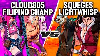 2XKO ▰ CLOUD805 - FC CHAMP (Yasuo-Jinx) vs SQUEGES-LIGHTWHISP (Ekko-Darius) ▰ 2XKO Pro level replays