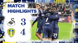 Thumbnail for Highlights | Swansea City 3-4 Leeds United | GNONTO INJURY-TIME WINNER IN SEVEN GOAL THRILLER!