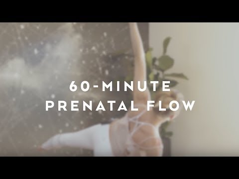 60-Minute Prenatal Yoga Flow with Andrea Bogart