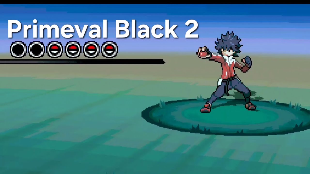 Pokemon Primeval Black 2: Rival Battle (2) - YouTube