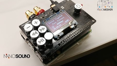 NANOSOUND - All-in-one HIFI AUDIO BOARD for Raspberry Pi