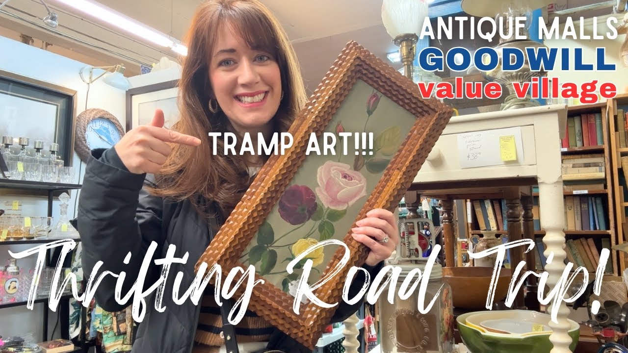 I SPENT $500 ON VINTAGE | Thrift with Me Goodwill, Antique Mall Shopping!