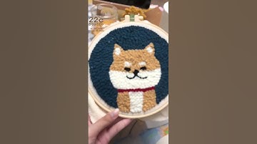 Trying tufting for the first time and this is the outcome 😎