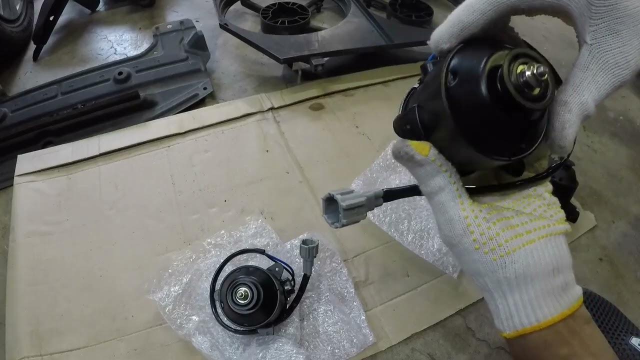 「後編」　日産セレナ　C25　アイドリングで水温上昇⁉　ラジエターファンモーター交換で、リフレッシュ整備 猛暑対策