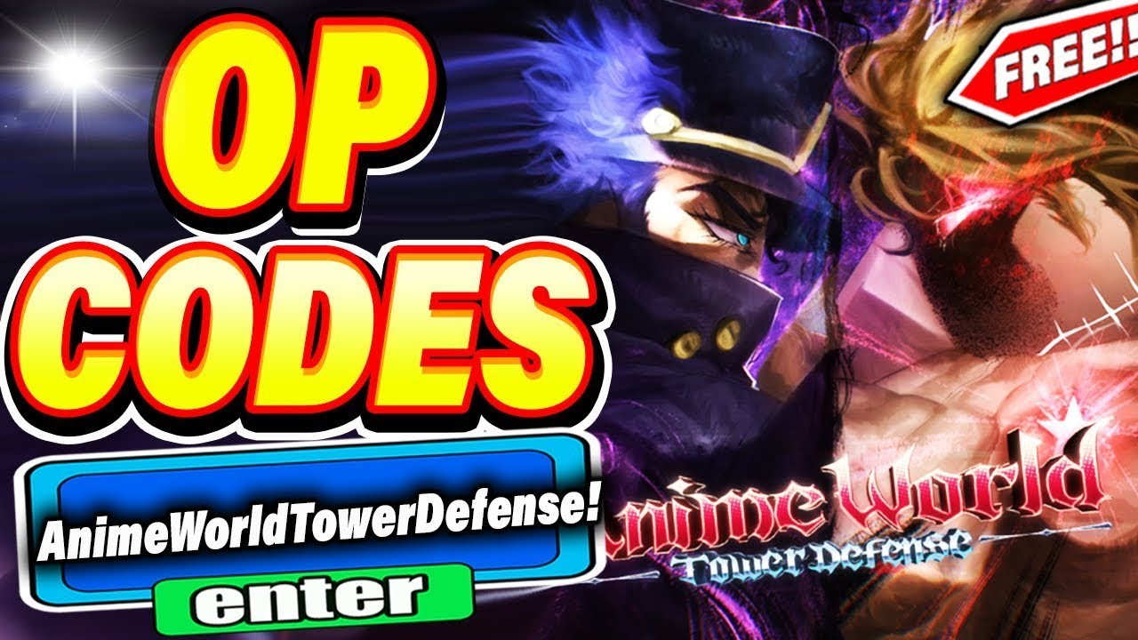 Roblox - Anime World Tower Defense Codes - Gratis goud, munten en