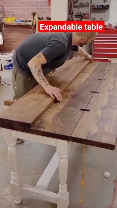 Best Expandable table l How to make expandable table l Carpenter works ...