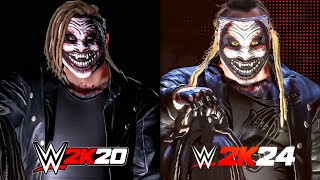 WWE 2K24: The Fiend Entrance Comparison | WWE 2K20 vs WWE 2K24