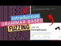 Generate millions of gif and pcap files using grammarbased fuzzing formatfuzzer