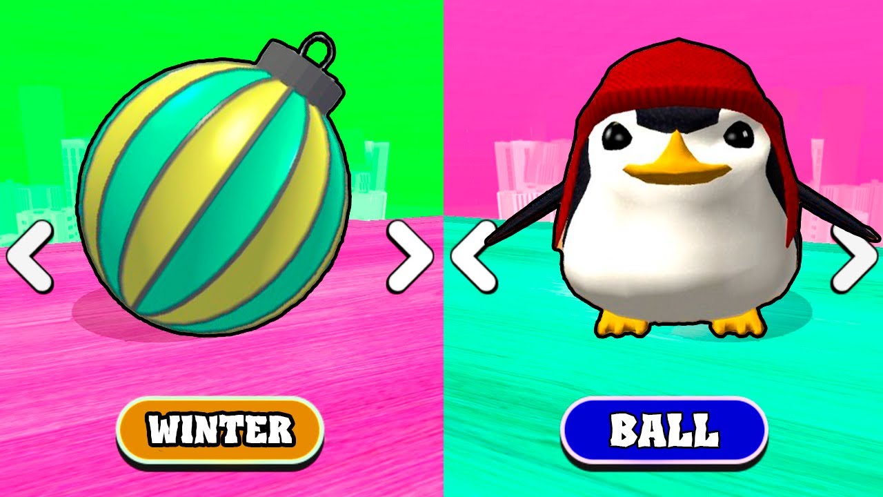 Going Balls vs. Action Balls: Which New Arctic Ball Will Complete All Levels First? Race-890