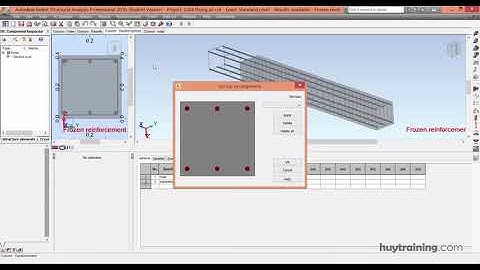 Tìm hiểu thêm một số thông số thiết kế cột trong Robot Structural   Elsoft vn