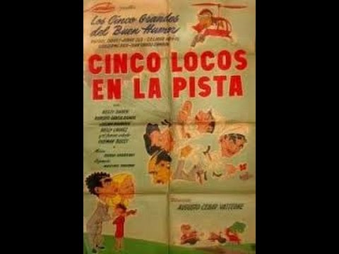 Cinco locos en la pista Pelicula 1950 Los cinco grandes del buen humor