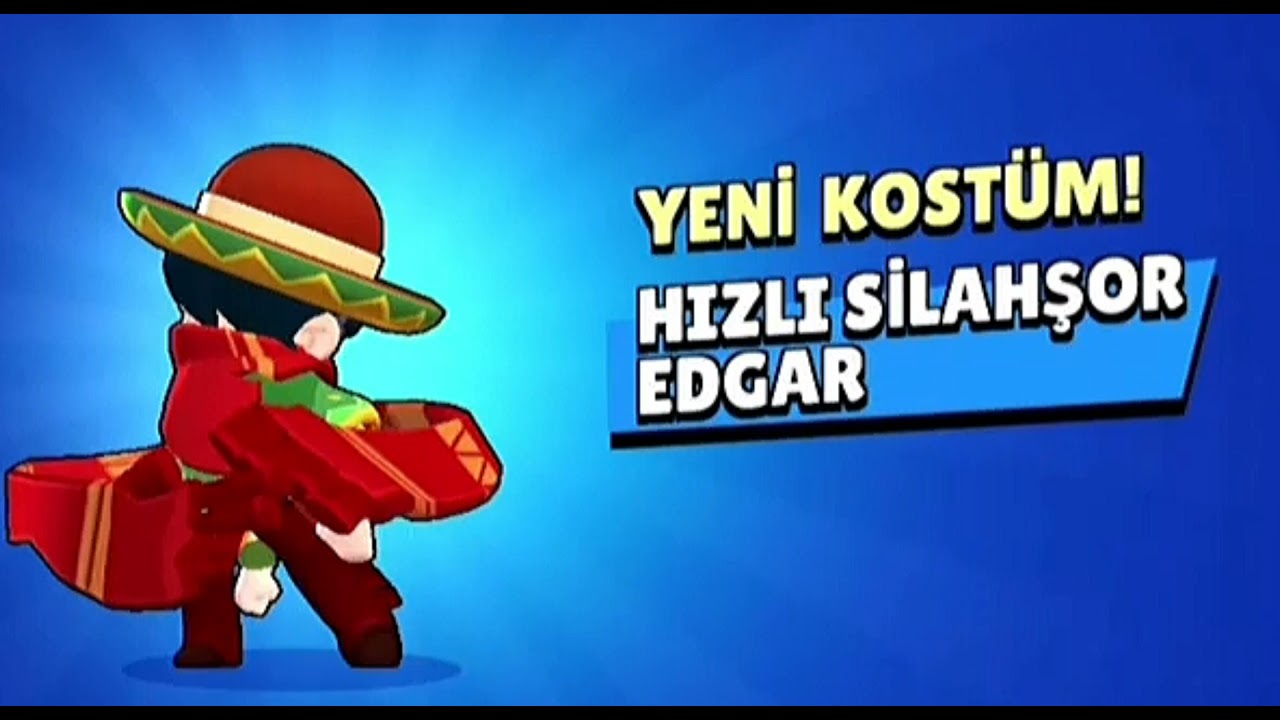 brawl stars hızlı silahşör edgar anime