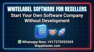 Whitelabel Software for Resellers | Start Your Own Software Company Without Development |Wappblaster screenshot 3