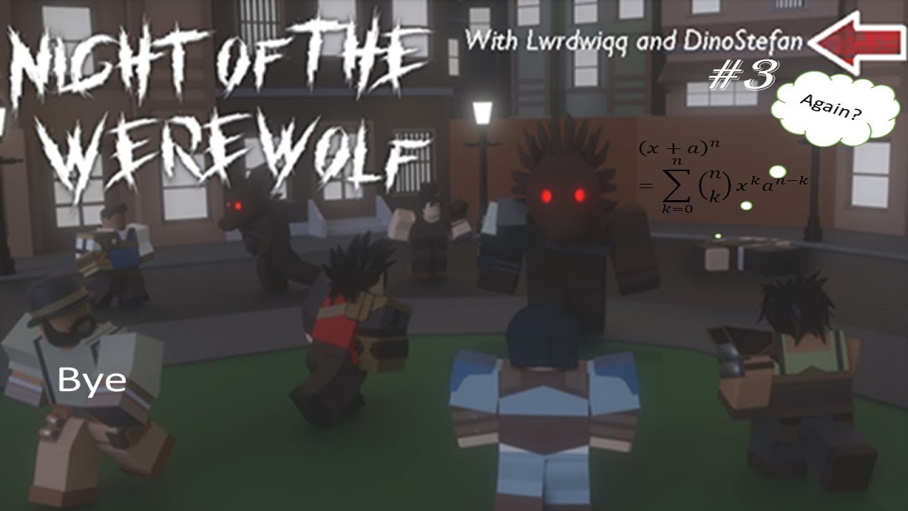Hunt Or Be Hunted Night Of The Werewolf Roblox Youtube - night of the werewolf roblox