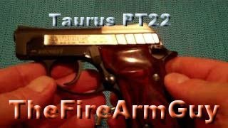 Taurus PT22 Shooting and Review - TheFireArmGuy