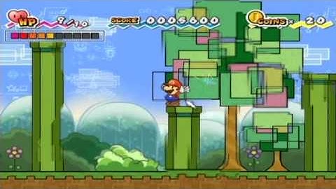 Super Paper Mario Walkthrough Part 3: Chapter 1 - 1