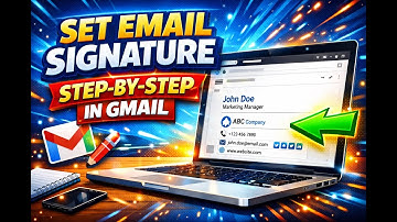 How to Setup an Email Signature in Gmail | Migfied Academy