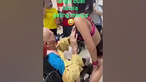 ♥️CEWEK SEKSI TERAPI BUAT LANSIA