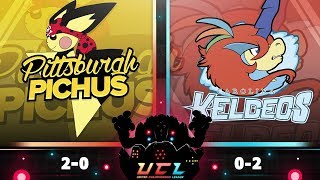 YIKES - UCL S3 W3 Pittsburgh Pichus VS Carolina Keldeos - Pokemon Ultra Sumo LIVE WiFi Battle