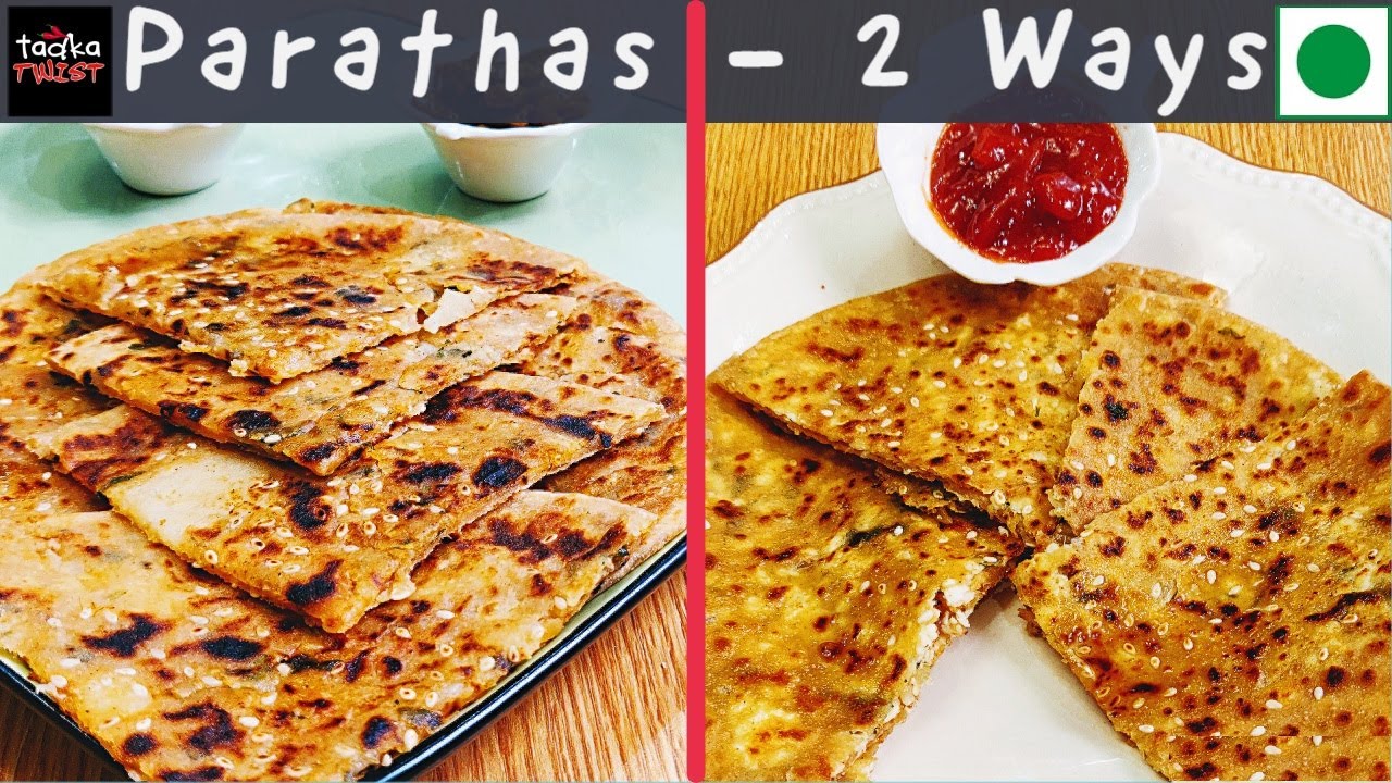 Paratha - 2 Ways | Aloo & Paneer Paratha | Breakfast Series | Rise & Shine | Kashmiri Tadka Twist