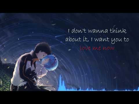 ღ Nightcore - Love Me Now with Lyrics by John Legend
