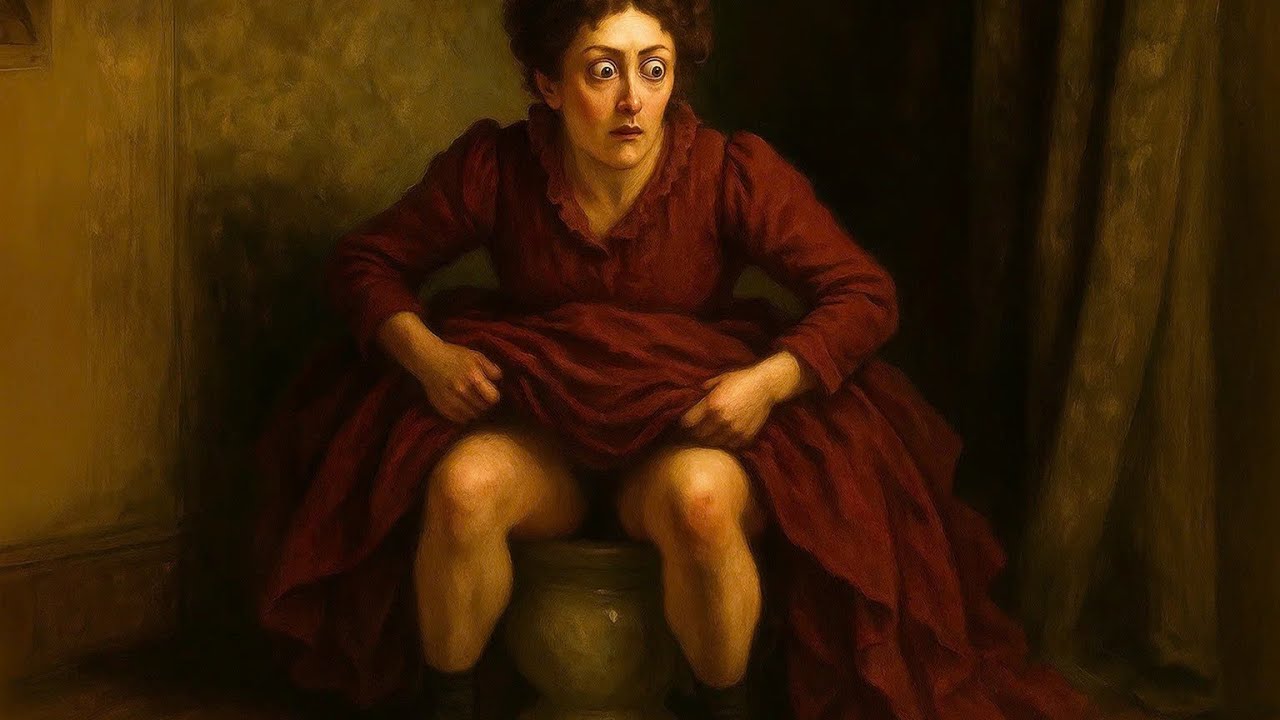 Wie entledigten sich viktorianische Frauen in diesen riesigen Kleidern?