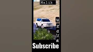 Thumbnail of ishqam song by uzair Malik Prado Land cruiser attitude and danger drifting videoshortclip#ishqamsong