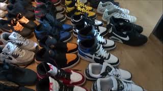 Crushing1000 - current sneaker collection - 43 pairs with mostly Nike