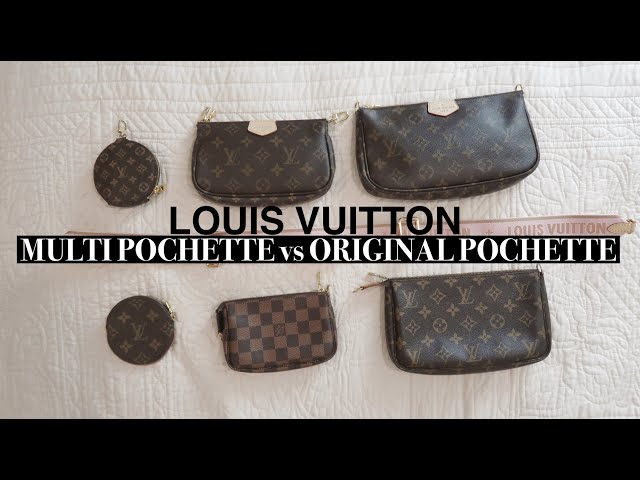 Louis Vuitton Multi Pochette vs Original Pochette Comparison 