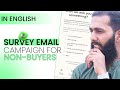 tip! Survey Email Campaign From Non Buyers | Klaviyo Email Marketing Course 2024