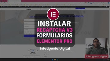 Instalar y configurar Recaptcha v3 en wordpress elementor PRO
