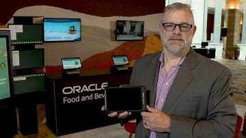 Restaurant Mobility with the Oracle MICROS Tablet 721P