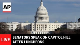 Celebrity LIVE: Senators speak on Capitol Hill after luncheons Profile