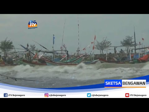 Ombak Besar, BMKG Tuban Imbau Nelayan Perahu Kecil Tak Melaut