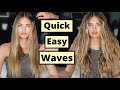 Quick Easy Waves with a Flat Iron | Romee Strijd